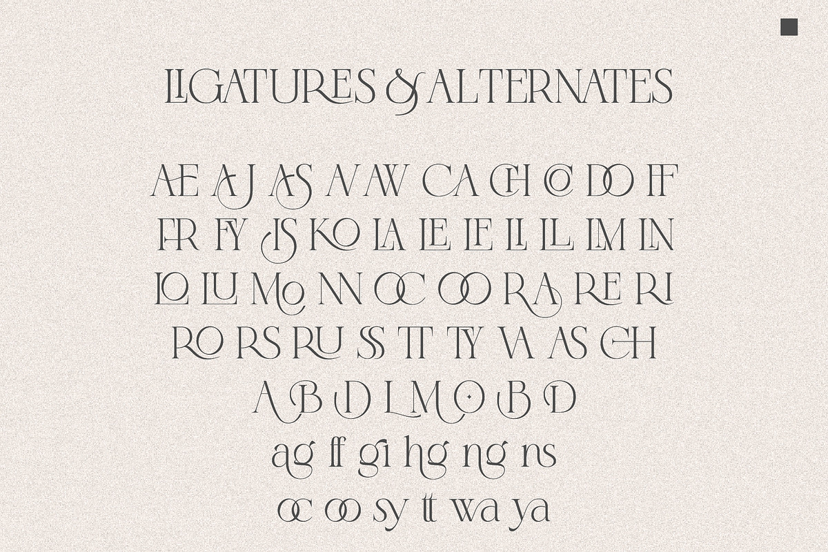 Monclaire, a Font by Prestige Artsy Studio (Photo 10 of 10)