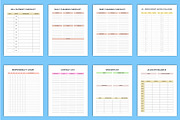 2025 Home Management Binder Canva, a Stationery Template by Designmela01 (Thumbnail 5 of 5)