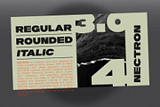 Nectron, a Sans Serif Font by Angga Mahardika (Thumbnail 5 of 9)