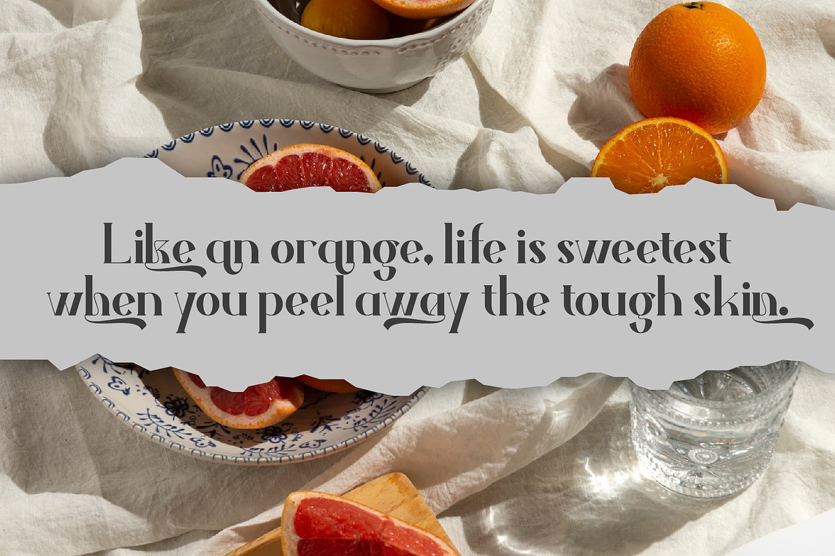 Vamoria- Serif Typeface Font, a Serif Font by Rishsketch (Photo 9 of 15)