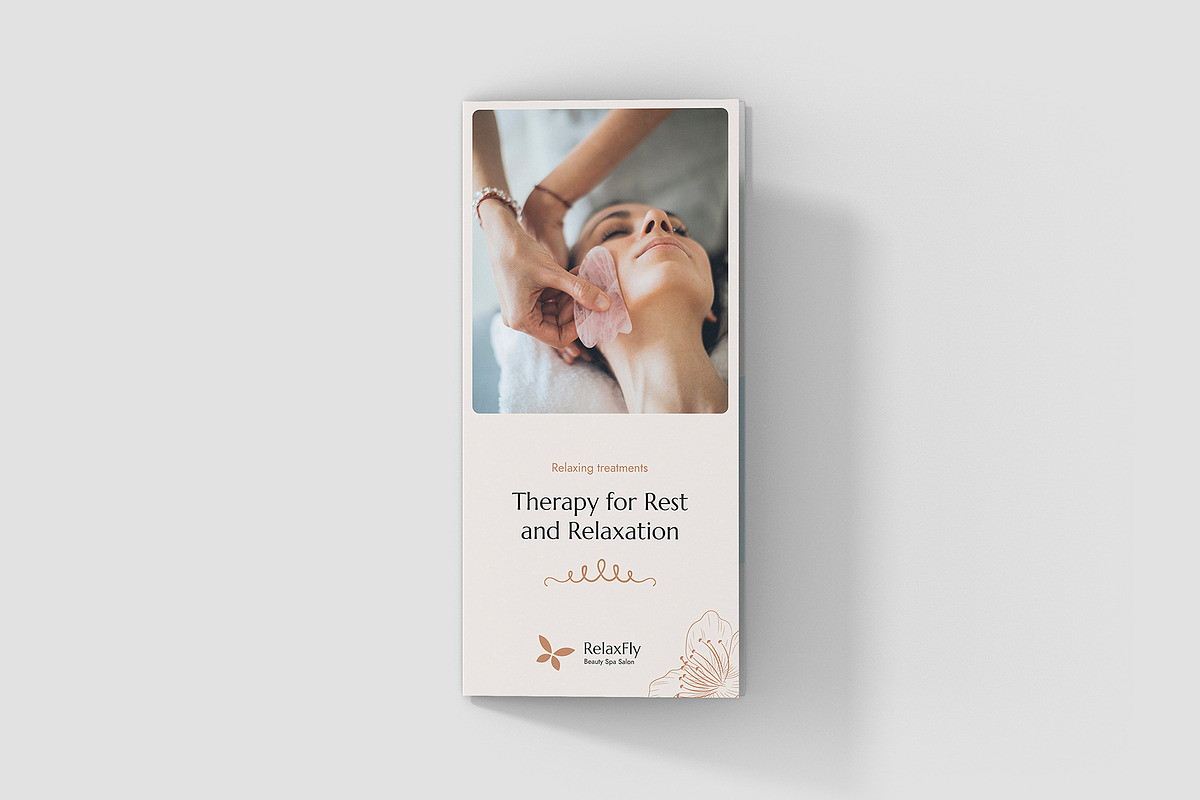 Spa Salon Brochure TriFold Template, a Brochure Template by artbart (Photo 2 of 9)