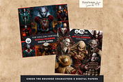 Harvest Ritual Horror RPG Backdrops, a Seasonal Illustration by ThatsDesignArt (Thumbnail 18 of 18)