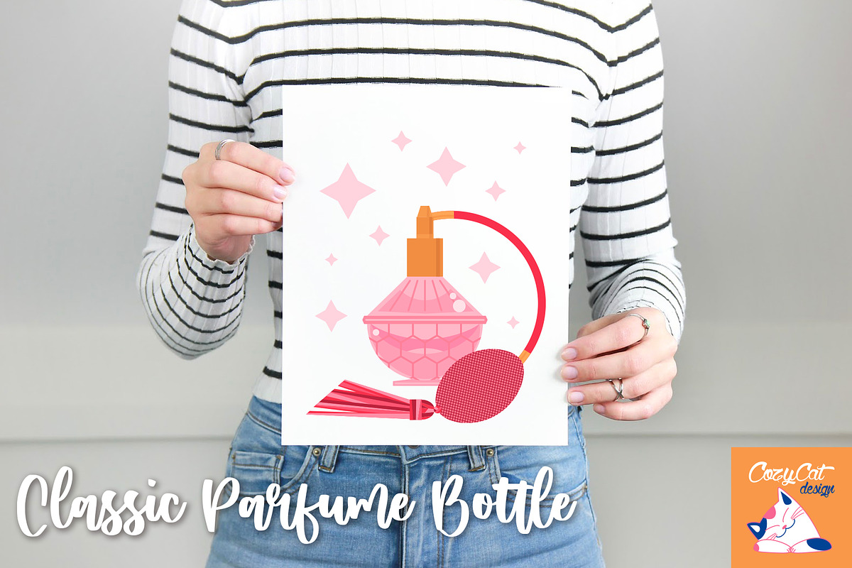 Classic Perfume Bottles, an Object Graphic by Cozy Cat Design (Photo 3 of 3)
