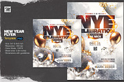 New Year Flyer, a Flyer Template by Tarommir (Thumbnail 1 of 4)
