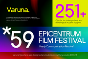 Varuna Sans Serif Premium Font, a Sans Serif Font by Vampstudio (Thumbnail 2 of 13)