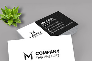 Yellow Business Card Template Layout