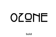 OZONE family - Display Font, a Sans Serif Font by Art Sproot (Thumbnail 14 of 23)