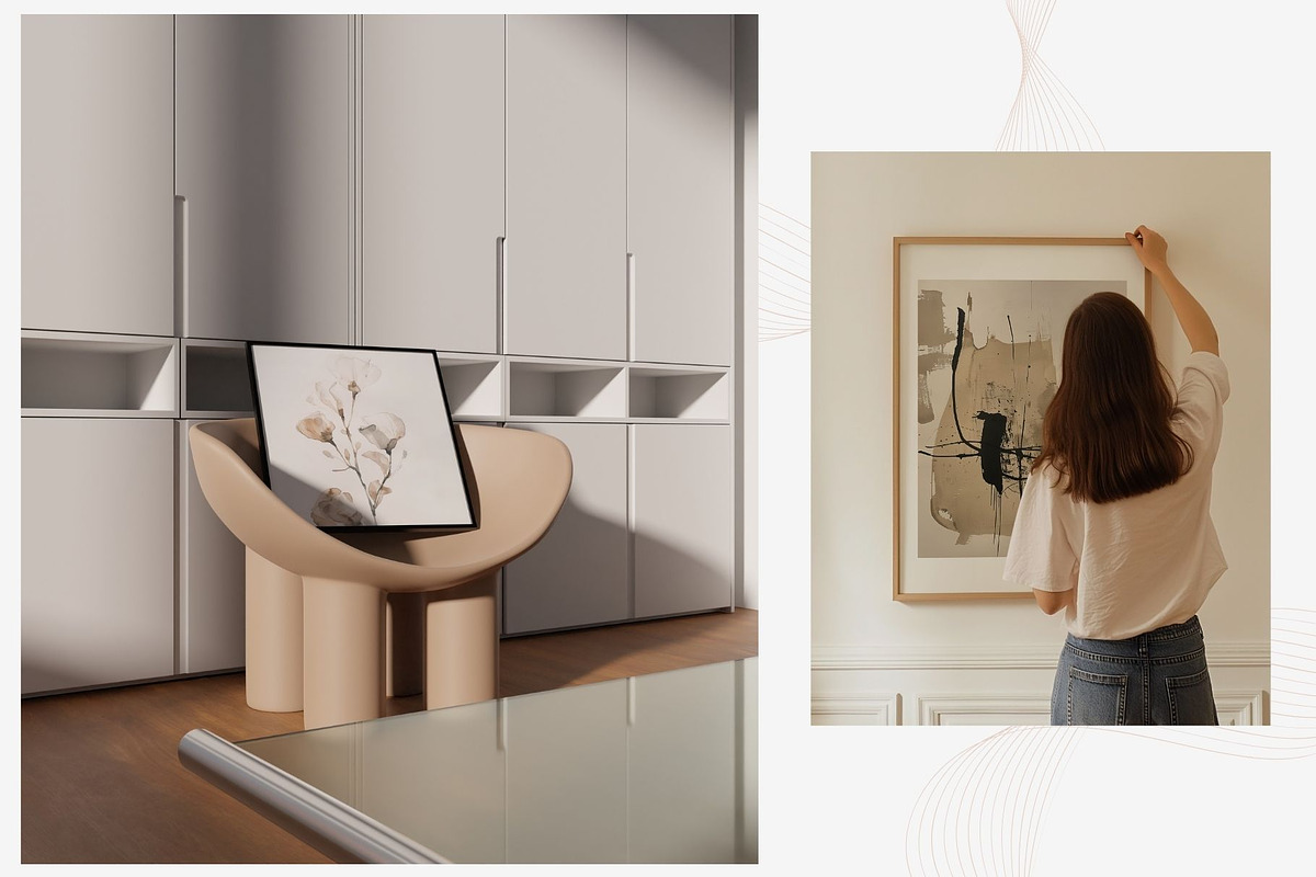 Soft Naturals | 100 art prints, a Background Graphic by Tale.Haus (Photo 9 of 9)