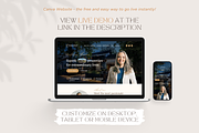 Canva Website Template Real Estate, a Landing Page Template by vectorocean (Thumbnail 2 of 11)