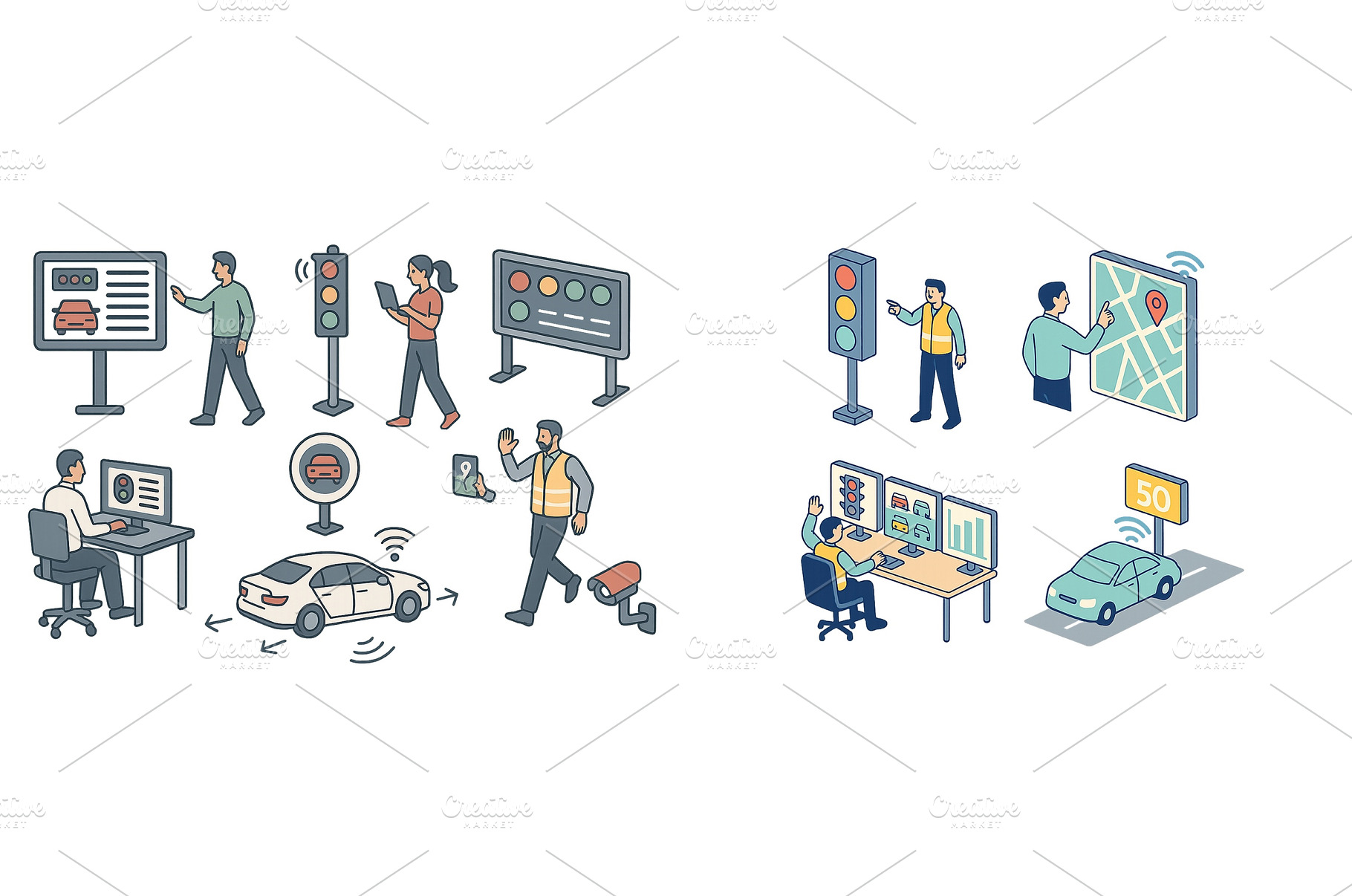 Traffic management and technology, a Transportation Photo by ZinetroN