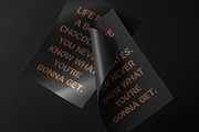 Choco Stripes Font, a Font by Handmadefont (Thumbnail 6 of 10)