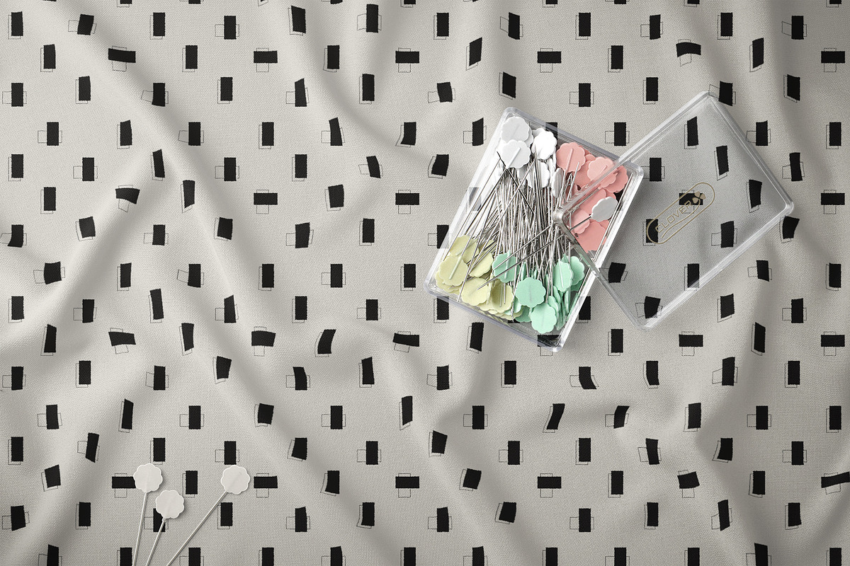 Lines&Bricks. 6 Seamless Patterns, a Pattern Graphic by le-genda (Photo 3 of 8)
