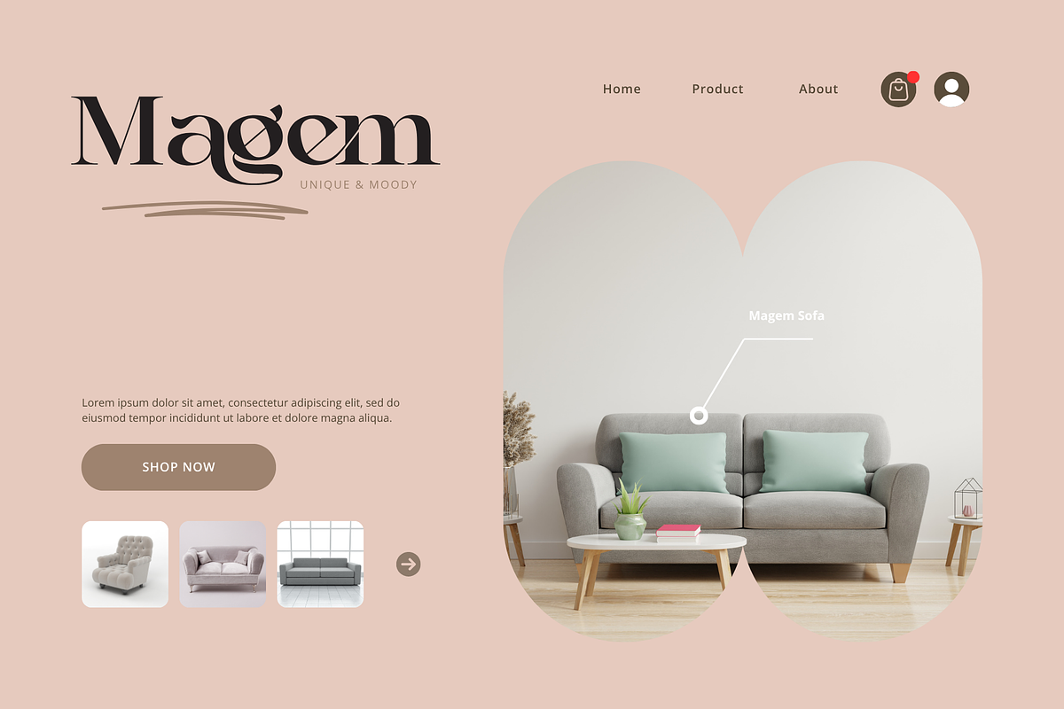 Modern Logo Font - Casko Luxury, a Serif Font by Nirmana Visual (Photo 6 of 9)