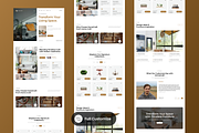 Home Craft - Furniture Landing Page, a Landing Page Template by SLAB! Design (Thumbnail 3 of 4)