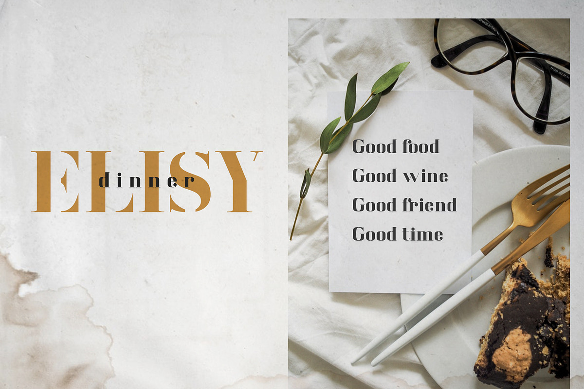 America Serif Font Family preview 4
