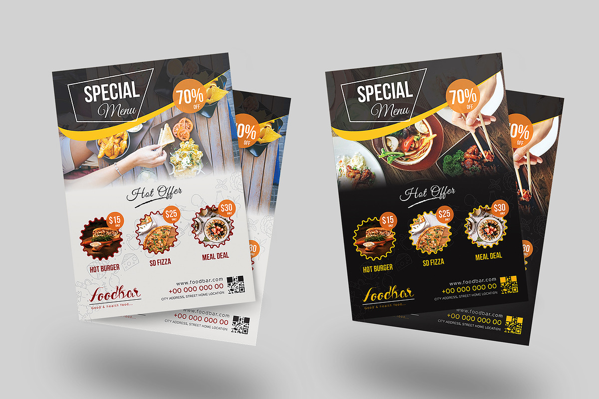 Food Flyer, a Flyer Template by ideaz_sabbir (Photo 10 of 11)
