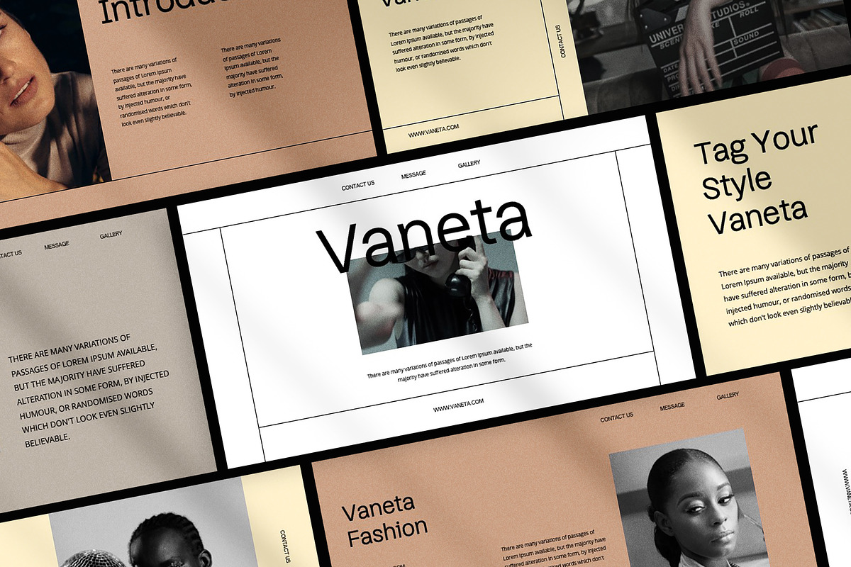 Vaneta Presentation Template