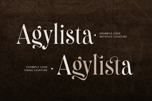 Astrology - Stylish Ligature Serif