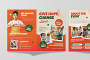 Charity Event Modern Bifold Brochure, a Brochure Template by Annora Studio (Thumbnail 5 of 6)