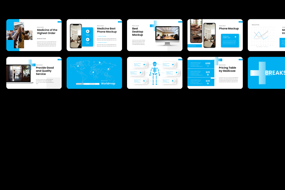 Doc - Medical Presentation Template preview 3