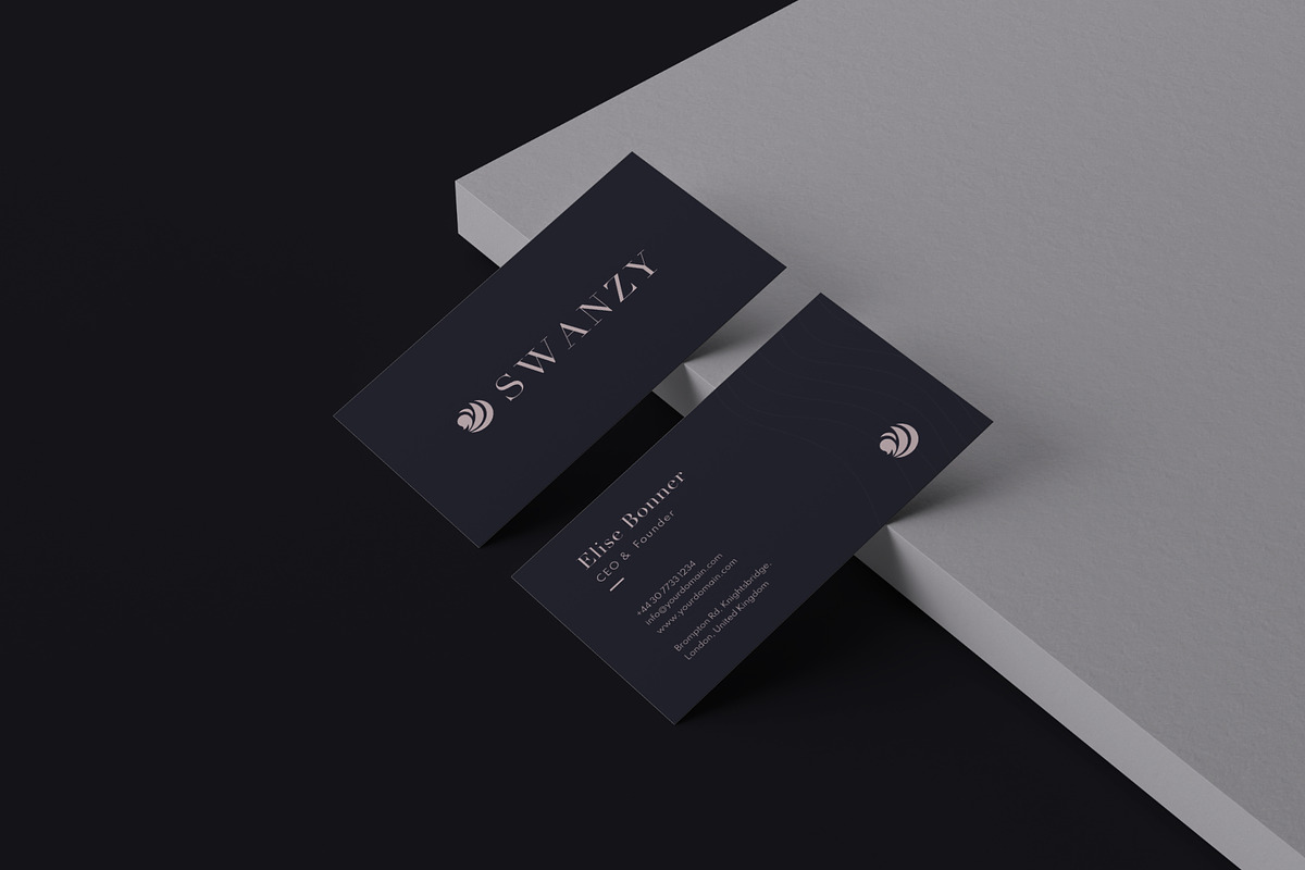 Swanzy Business Card Template, a Business Card Template by Biruoh (Photo 4 of 4)