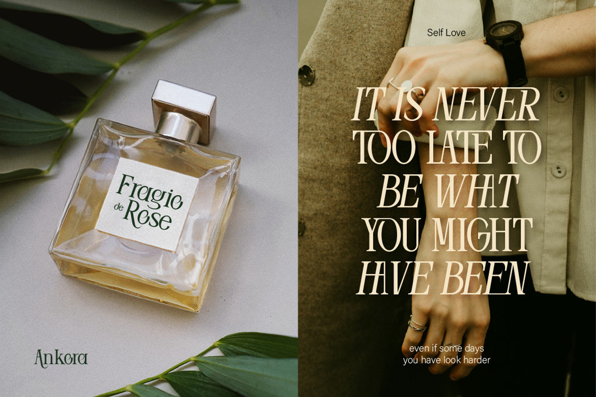 Ankora, a Serif Font by Burntilldead (Photo 5 of 13)