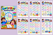 Quarter-Hour Reading Skills, a Stationery Template by Designmela01 (Thumbnail 5 of 6)