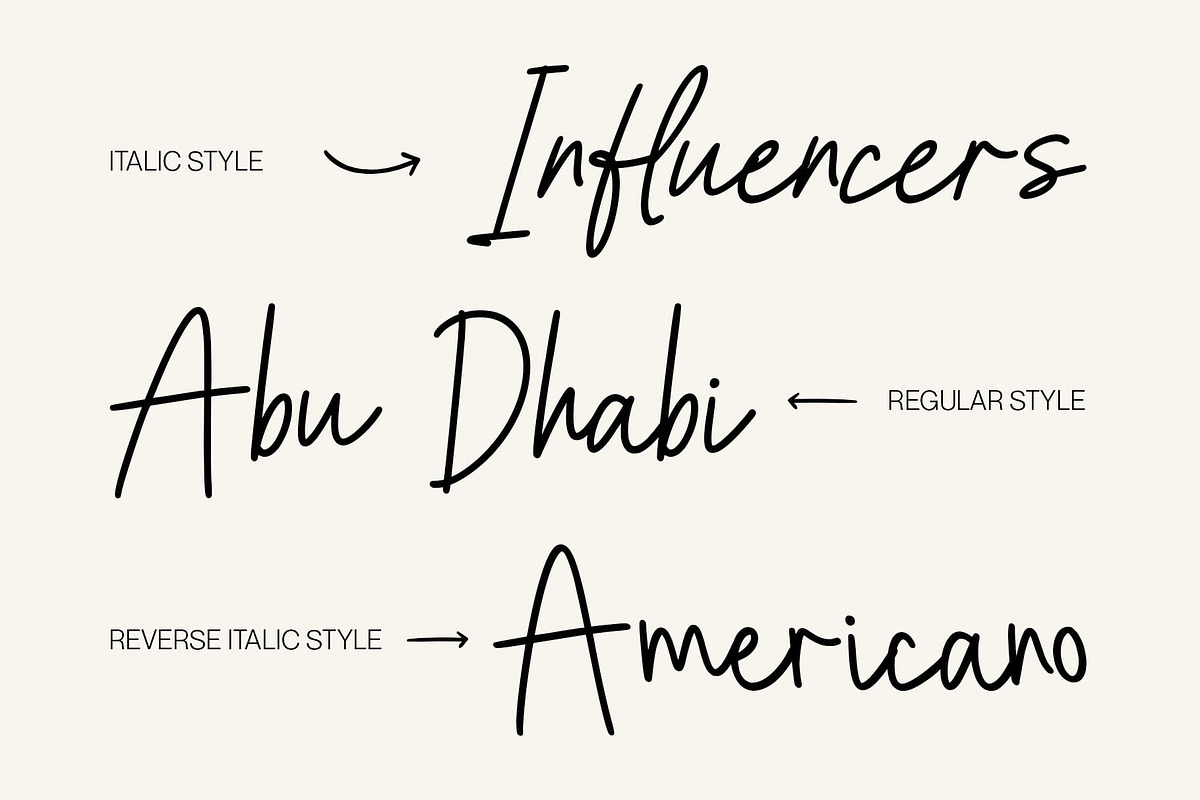 CS Gelda – Modern Script Font, a Script Font by Craft Supply Co. (Photo 2 of 8)