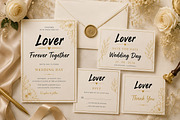 Lover – Modern Brush Script Font, a Script Font by Wow Magic (Thumbnail 4 of 6)