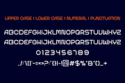 Gerad Nard - Modern Tech Font, a Sans Serif Font by Viswal Studio (Thumbnail 5 of 6)