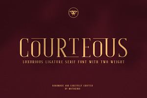 Courteous // Elegant Serif