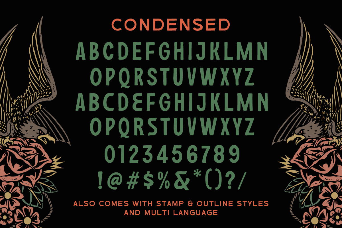 The Geronide - Hand Drawn Sans Serif, a Font by Letterhend Studio (Photo 9 of 10)