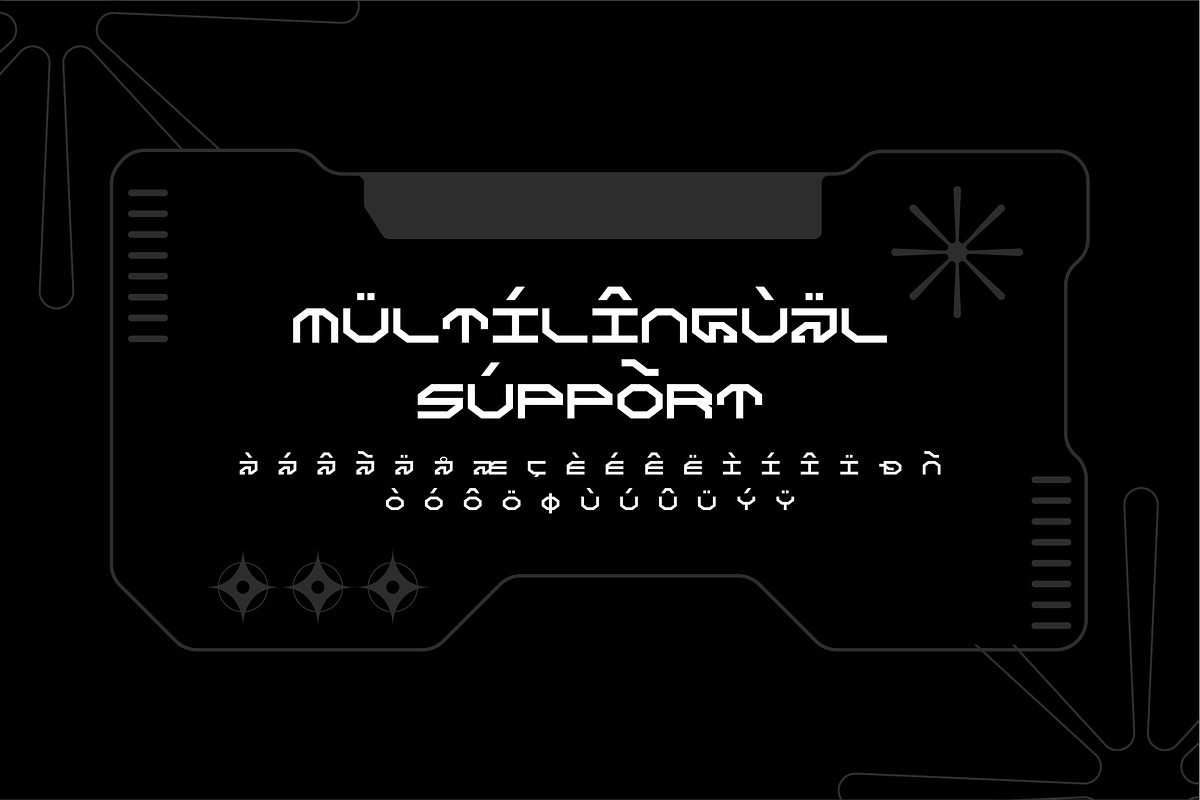 Daxler - Futuristic Display Font, a Sans Serif Font by Typeagle (Photo 3 of 7)