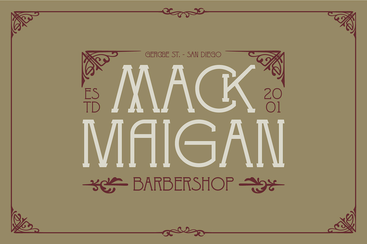 Mcstaco, a Symbol Font by Vintage Division (Photo 8 of 15)