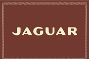 Jaguar, a Sans Serif Font by By Meg Burk (Thumbnail 1 of 4)