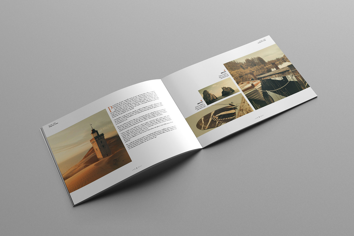 Landscape Magazine Template V, a Magazine Template by Uloel Design (Photo 4 of 12)