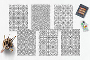 Patterns for coloring PDF,JPG vol-12, a Brochure Template by dnapslvsk (Thumbnail 5 of 6)