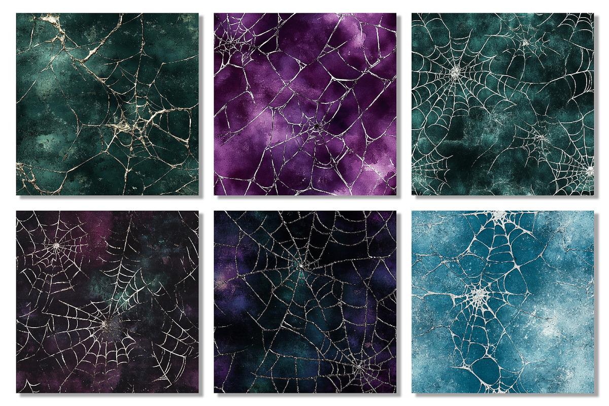Gothic Silver Web Backgrounds, a Texture Graphic by Dream Creation (Photo 3 of 7)