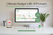 Ultimate Budget with AI Prompts, a Templates & Theme by The Creative Plans co (Thumbnail 1 of 10)