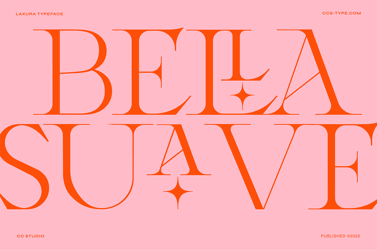 Laxura – Elegant Ligature Serif Font, a Serif Font by CCS Type (Photo 1 of 16)