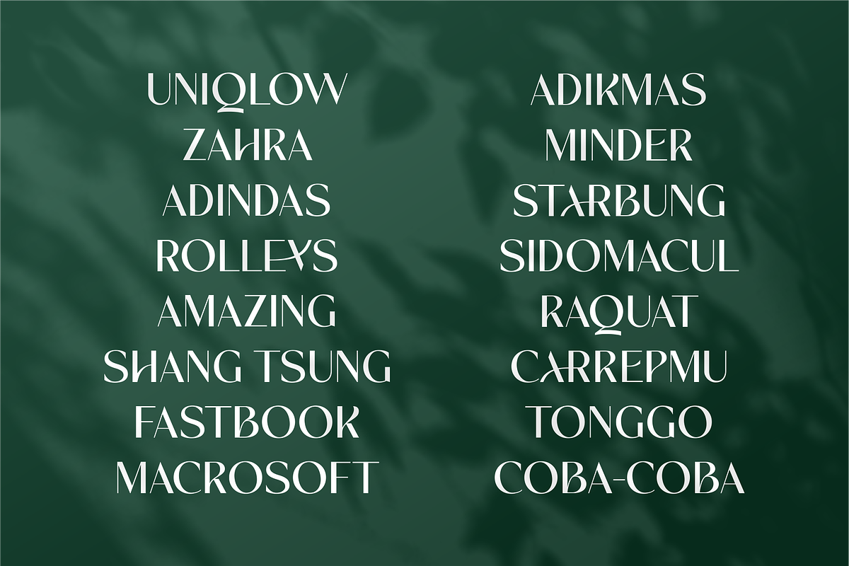 Gabriel Sarikaya - Unique Typeface, a Sans Serif Font by Artchitype Studio (Photo 8 of 14)