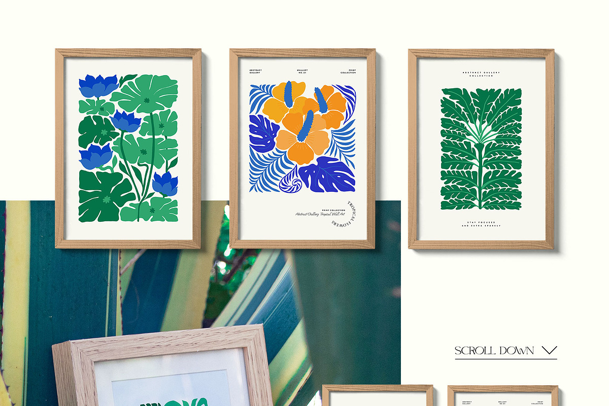 Tropical Flowers | Wall Art Creator, an Object Graphic by Leleka.Store (Photo 7 of 15)