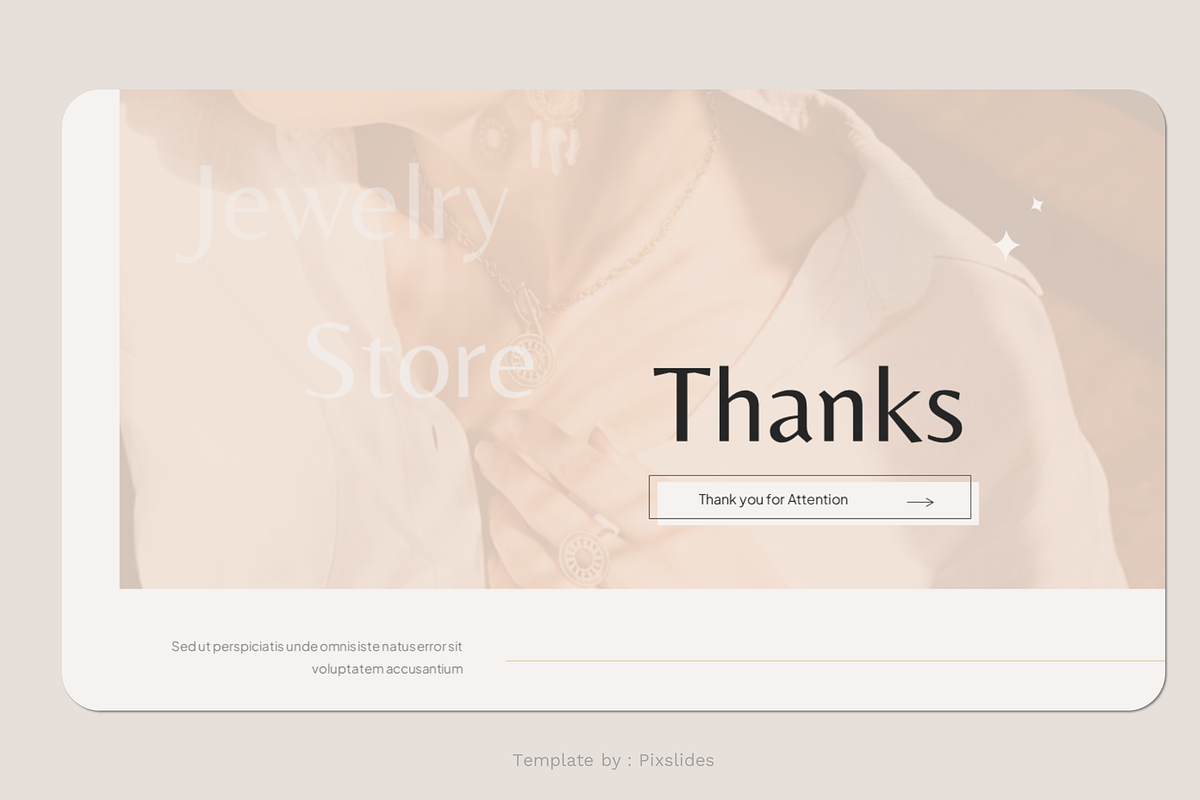 Jewelry Handcrafted Store PowerPoint, a Presentation Template by Pixslides (Photo 8 of 8)