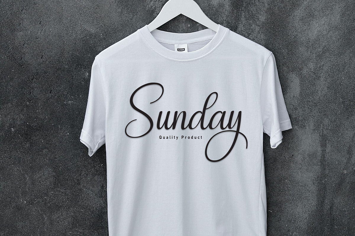 Saturday Safety | Script Font, a Handwritten Font by Scratchones (Photo 5 of 9)