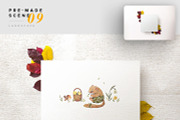 Fall & Autumn Custom Scene Creator, a Product Mockup by Custom Scene (Thumbnail 19 of 22)