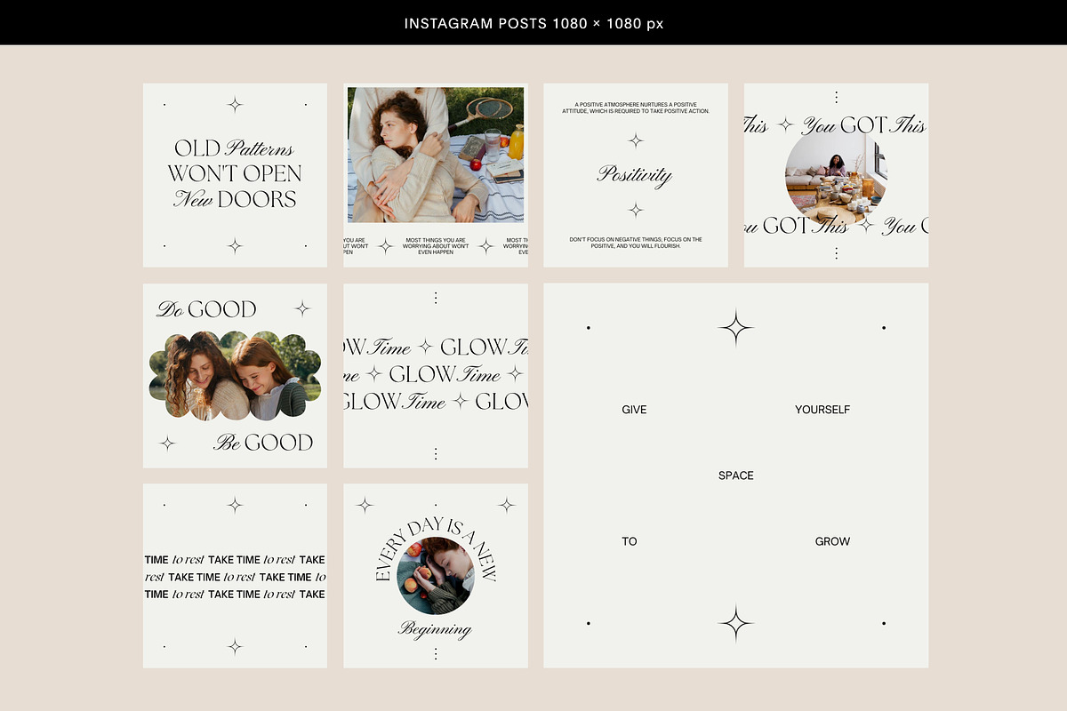 Quote Instagram Post and Stories v3, a Social Media Template by Studio K (Photo 5 of 9)