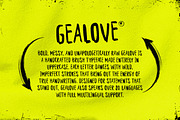 Gealove – Imperfect Strokes, a Font by dailygraphic (Thumbnail 5 of 9)