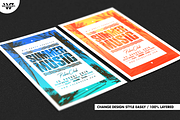 SUMMER MUSIC Flyer Template, a Flyer Template by WG DESIGN (Thumbnail 4 of 5)