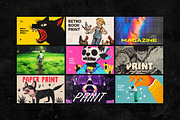 Retro Print Bundle, a Layer Style Add-On by pixelbuddha.net (Thumbnail 2 of 21)