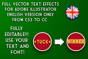 Illustrator Vector Text Effects